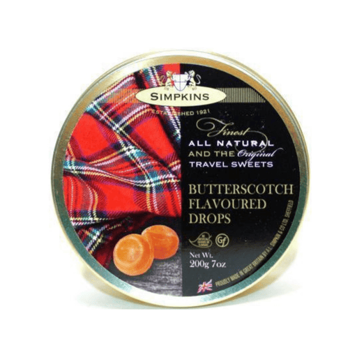 Simpkins Butterscotch Flavoured Drops - 200g | British Store Online | The Great British Shop