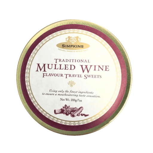 Simpkins Mulled Wine Travel Sweets - 200g | British Store Online | The Great British Shop