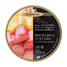 Simpkins Rhubarb & Custard - 175g imported British grocery product available in Canada