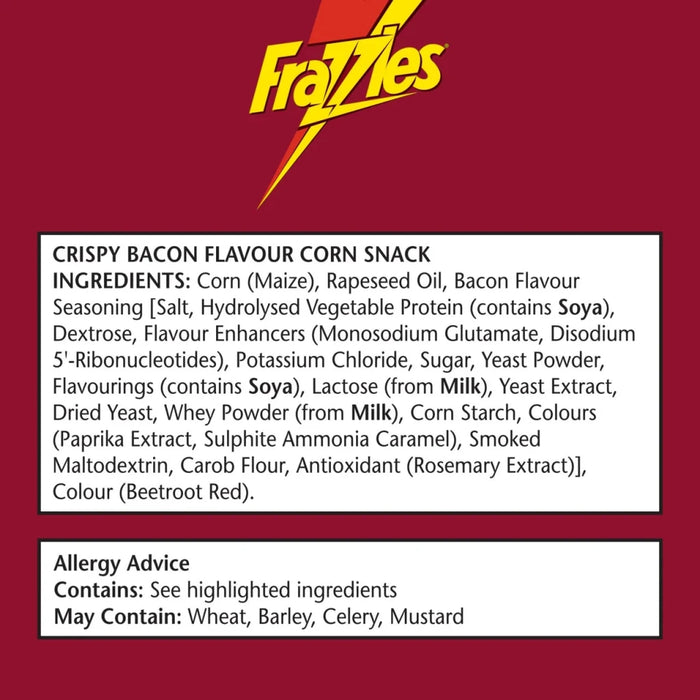 Smiths Frazzles - 6pk imported British grocery product available in Canada
