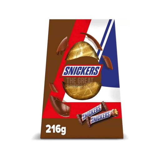 Snickers Large Egg - 216g imported British grocery product available in Canada