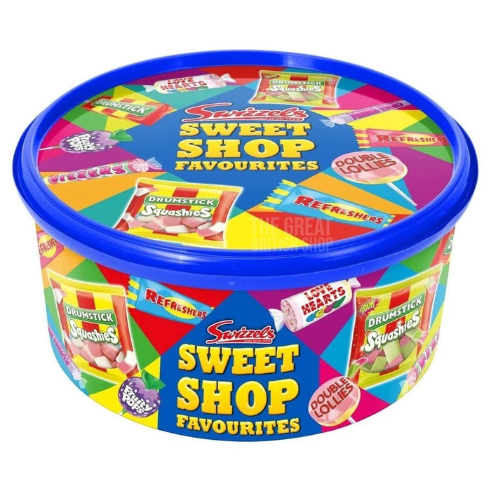 Swizzels Matlow Favourites Tub - 650g imported British grocery product available in Canada