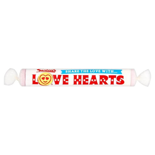 Swizzels Matlow Giant Love Hearts - 39g imported British grocery product available in Canada
