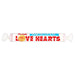 Swizzels Matlow Giant Love Hearts - 39g imported British grocery product available in Canada