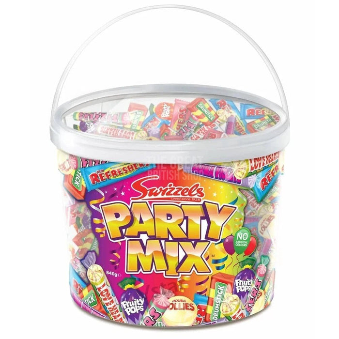 Swizzels Matlow Party Mix Tub - 785g imported British grocery product available in Canada