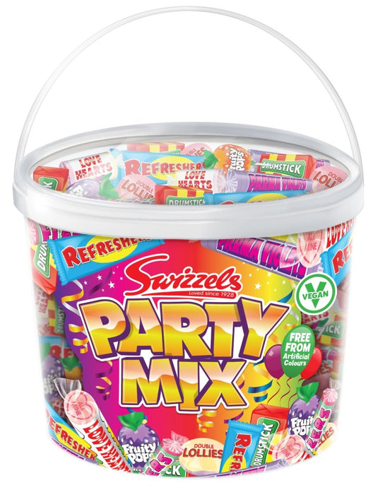Swizzels Matlow Party Mix Tub - 785g | British Store Online | The Great British Shop