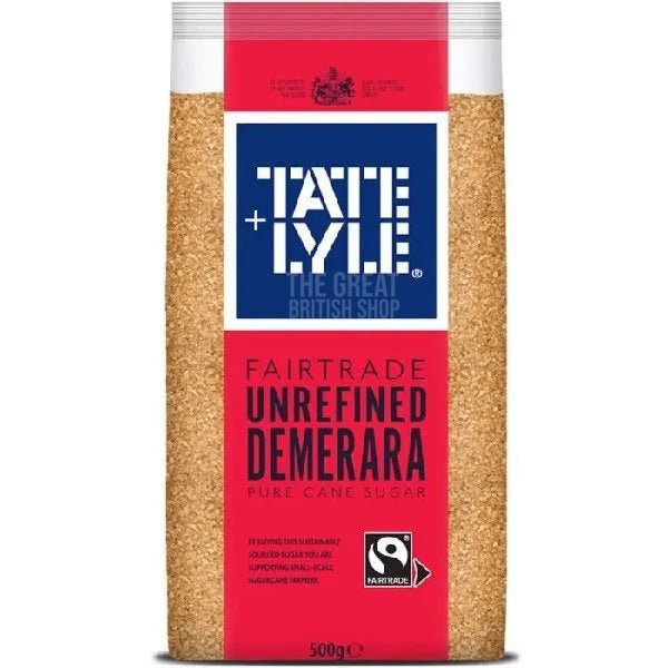 Tate & Lyle Unrefined Demerara Pure Cane Sugar imported British grocery product available in Canada