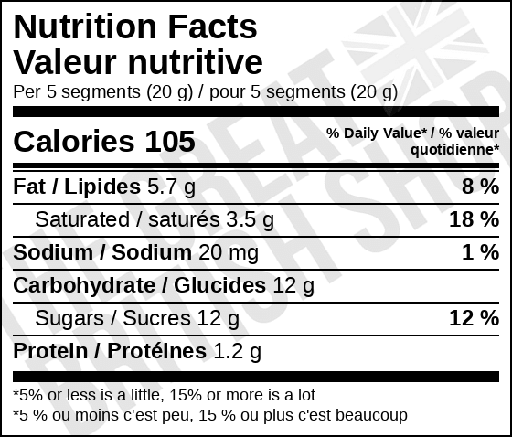 Terry's Chocolate Orange Bar - 90g imported British grocery product available in Canada