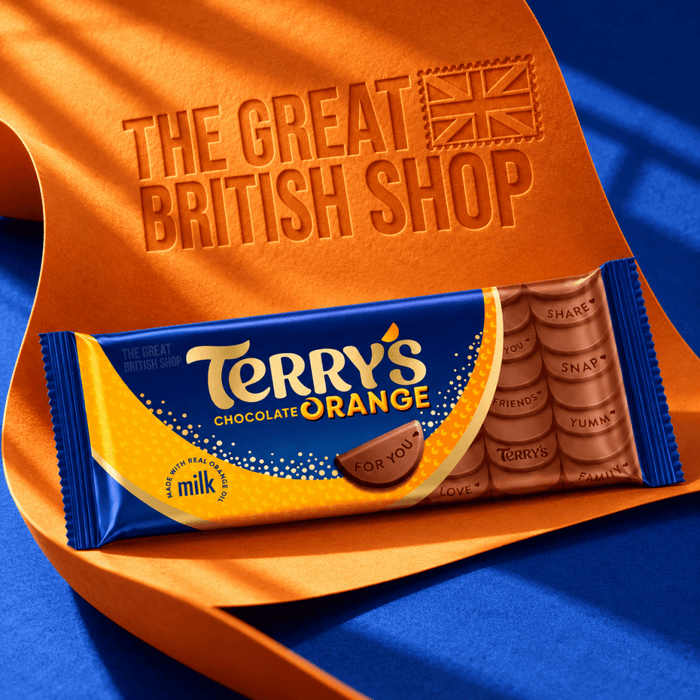 Terry's Chocolate Orange Large Bar - 330g imported British grocery product available in Canada