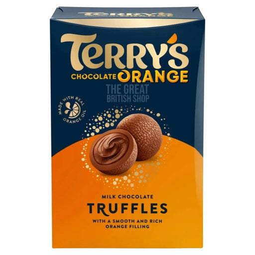 Terry's Chocolate Orange Truffles - 200g imported British grocery product available in Canada
