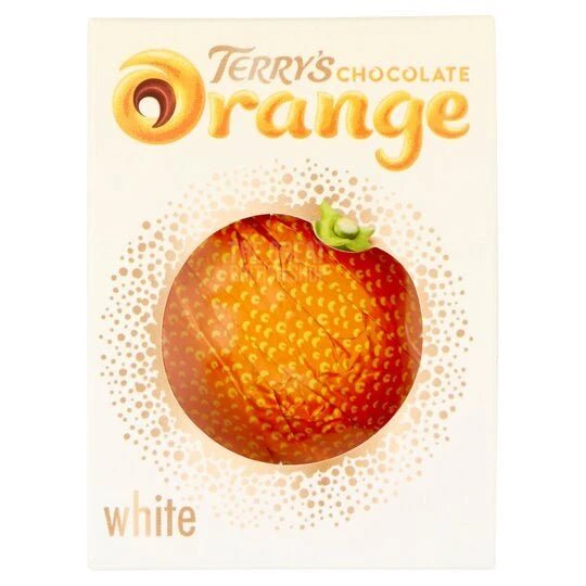 Terry's Chocolate Orange White - 147g imported British grocery product available in Canada