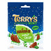 Terry's Milk Chocolate Mint Crisp Minis - 80g, front view of the current UK packaging