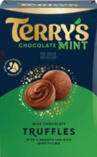 Terry's Milk Chocolate Mint Truffles - 200g imported British grocery product available in Canada