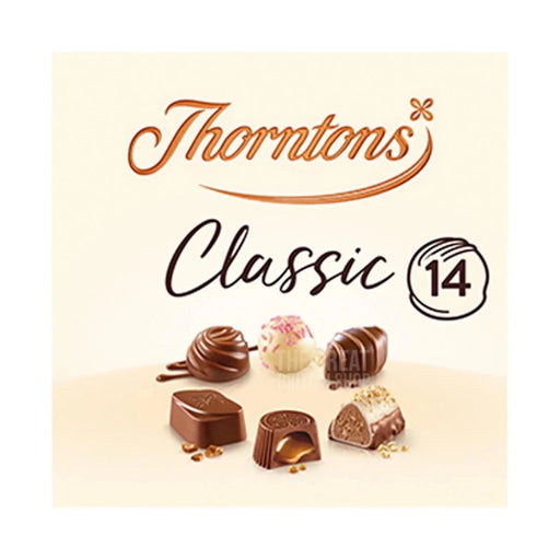 Thornton's Classic Box - 150g imported British grocery product available in Canada