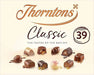 Thorntons Classic Chocolate Box - 449g imported British grocery product available in Canada