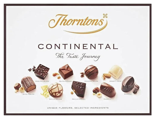 Thorntons Continental - 131g imported British grocery product available in Canada