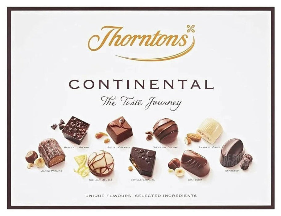 Thorntons Continental - 131g imported British grocery product available in Canada
