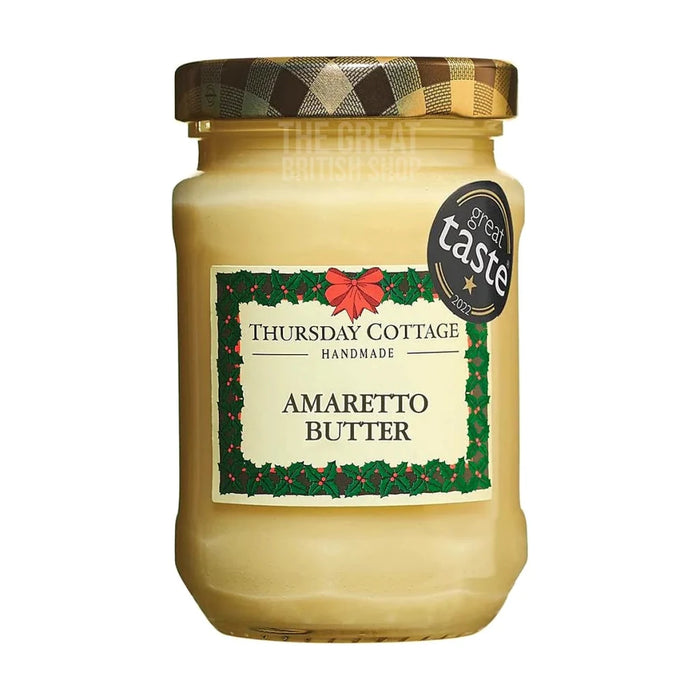 Thursday Cottage Amaretto Butter - 110g imported British grocery product available in Canada