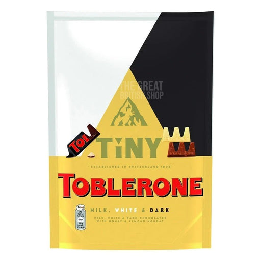 Toblerone Tiny Mix Pouch - 250g imported British grocery product available in Canada