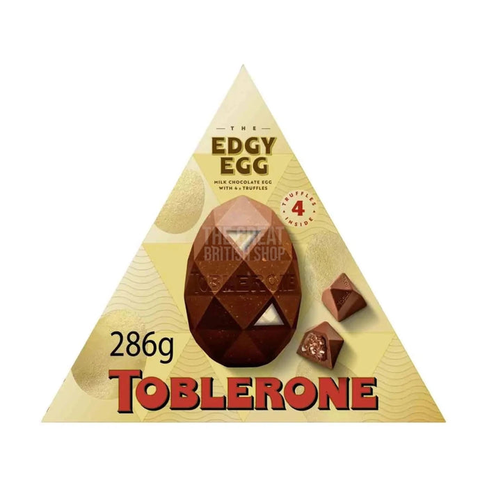 Toblerone Truffles Egg - 286g imported British grocery product available in Canada