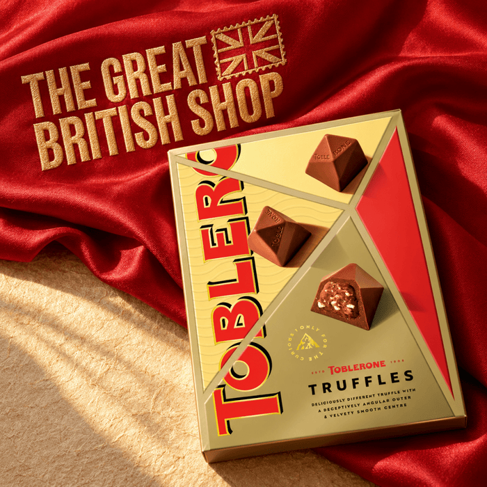 Toblerone Truffles Gift Box - 180g imported British grocery product available in Canada
