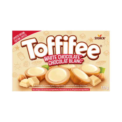 Toffifee White - 125g imported British grocery product available in Canada