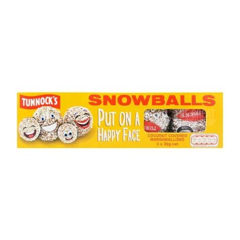 Tunnocks Snowballs - 4 Pack imported British grocery product available in Canada