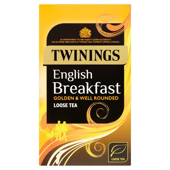 Twinings English Breakfast Tea Loose Leaf - 125g | British Store Online | The Great British Shop