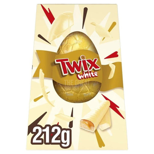 Twix White Large Egg - 212g imported British grocery product available in Canada