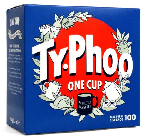 Typhoo One Cup - 100 Bags imported British grocery product available in Canada
