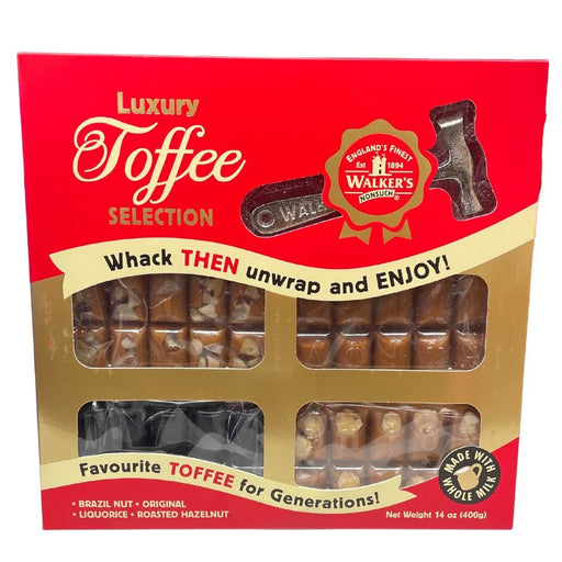 Walkers Nonsuch Luxury Toffee Selection With Hammer - 400g | British Store Online | The Great British Shop