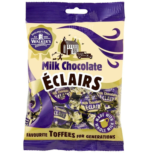 Walker's Nonsuch Milk Chocolate Eclairs - 150g imported British grocery product available in Canada