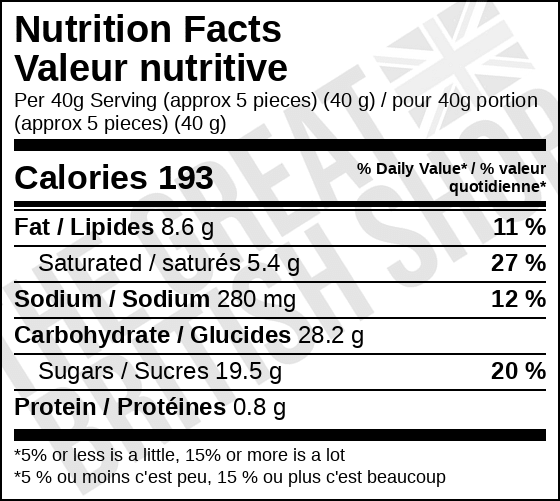 Walker's Nonsuch Salted Caramel Toffees - 150g imported British grocery product available in Canada