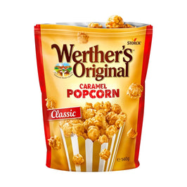 Werther's Original Caramel Popcorn - 140g imported British grocery product available in Canada