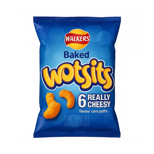Wotsits - 6 Pack imported British grocery product available in Canada