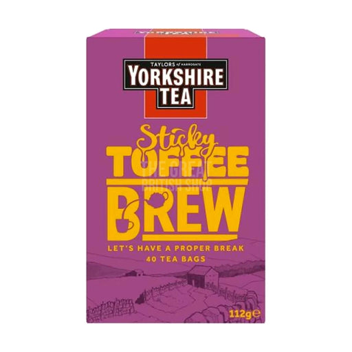 Yorkshire Tea Sticky Toffee Brew - 40 Bags imported British grocery product available in Canada