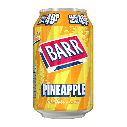Barr Pineapple - 330ml | British Store Online | The Great British Shop