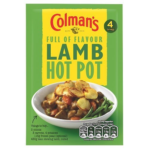 Colmans Lamb Hot Pot - 41g | British Store Online | The Great British Shop