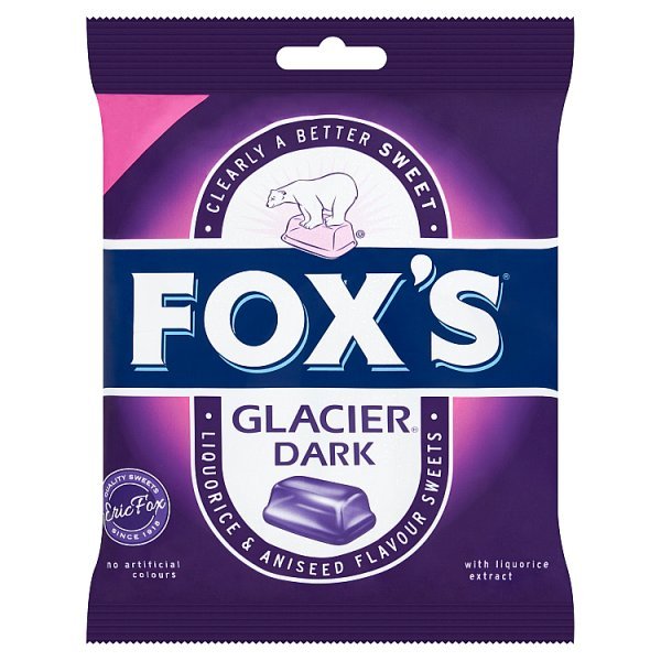 Fox's Glacier Dark - 130g | British Store Online | The Great British Shop