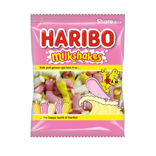 Haribo Milkshake Bottles - 140g | British Store Online | The Great British Shop