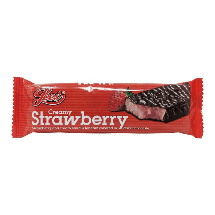 Lees Strawberry Bar - 60g | British Store Online | The Great British Shop