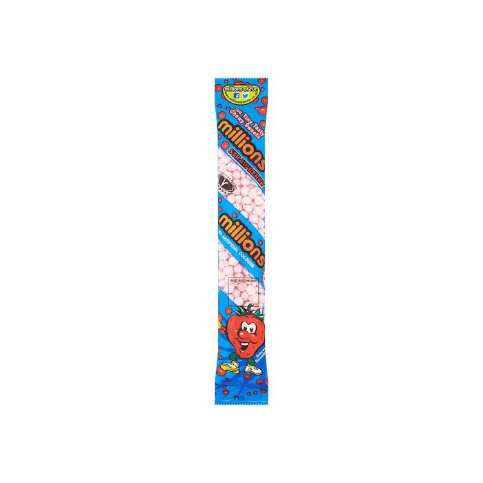 Millions Strawberry Tube - 35g | British Store Online | The Great British Shop