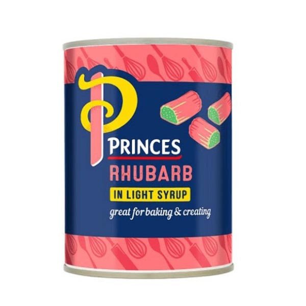 Princes Rhubarb In Syrup - 540g | British Store Online | The Great British Shop