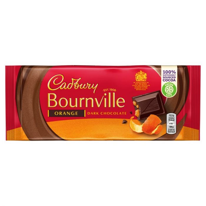 Cadbury Bournville Orange - 100g | British Store Online | The Great British Shop