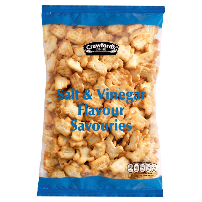 Crawford's Salt & Vinegar Flavour Savouries - 250g | British Store Online | The Great British Shop