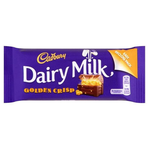 Dairy Milk Golden Crisp - 54g | British Store Online | The Great British Shop