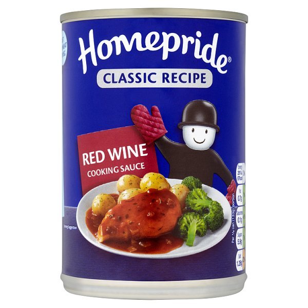 Homepride Cook In Sauce Red Wine - 400g | British Store Online | The Great British Shop