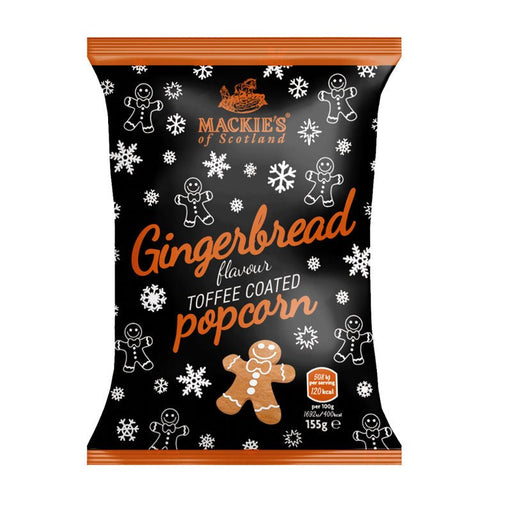 Mackie's of Scotland Gingerbread Popcorn - 155g | British Store Online | The Great British Shop