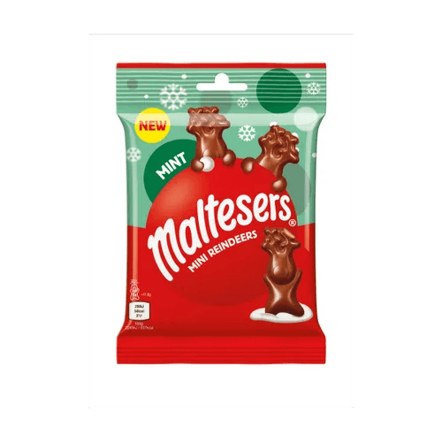 Maltesers Mint Mini Reindeers - 59g | British Store Online | The Great British Shop