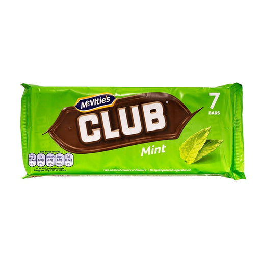 McVitie's Mint Club - 7 Pack | British Store Online | The Great British Shop